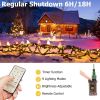 110Ft 300 LED 9 Modes Color Changing Waterproof Outdoor Christmas String Lights