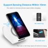 Qi Wireless Charger 10400mAh Power Bank 5W Wireless Charger Pad 2.1A USB Charge Port Portable Battery Charger