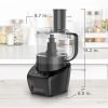 Easy Assembly 8-Cup Food Processor, Black, FP4200B