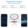 Qi Wireless Charger 10400mAh Power Bank 5W Wireless Charger Pad 2.1A USB Charge Port Portable Battery Charger