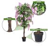 6-Feet Artificial Wisteria Silk Indoor-Outdoor Tree