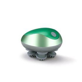 Multifunctional Vibration Kneading Physiotherapy Instrument (Option: Emerald green)