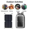 30W Solar Panel USB Waterproof Outdoor Hike Camping Portable Cells Battery Solar Charger Plate for Mobile Phone Power Bank